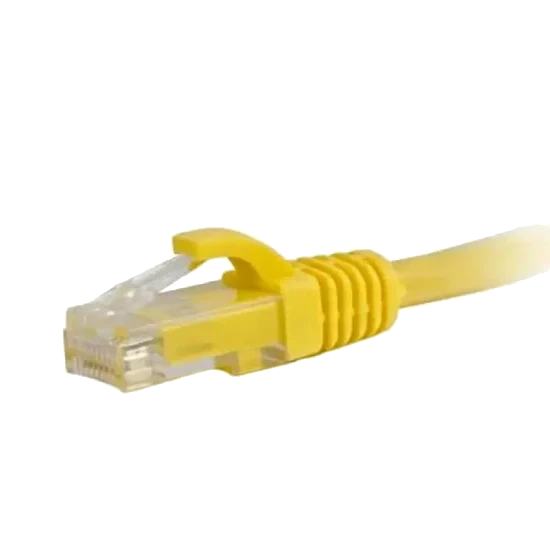 Hypernet PC-UTP-1M-YL Патч-корд литий жовтий UTP, RJ45 1m, кат. 5Е фото 1