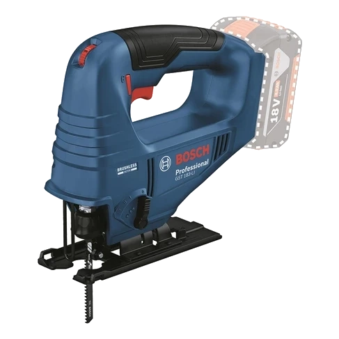 Bosch Professional GST 183-LI Solo C (06015B7020) Акумуляторний безщітковий електролобзик фото 1