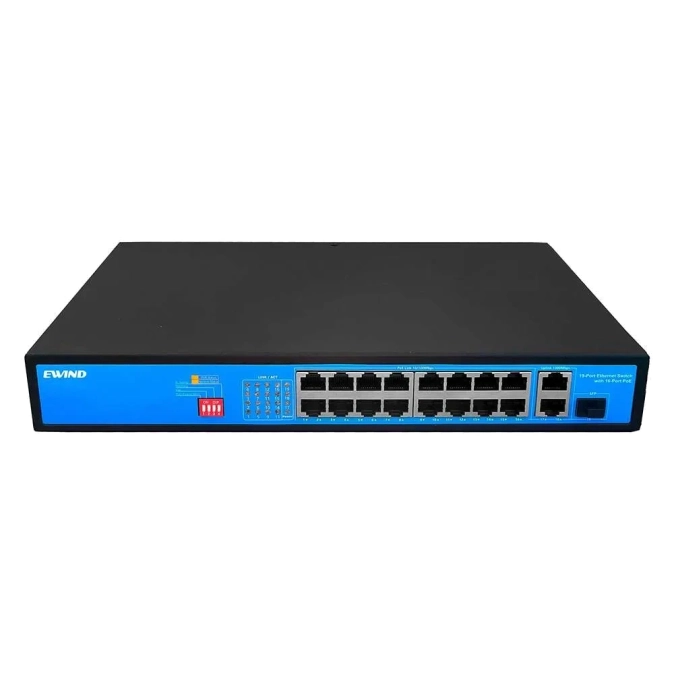 Ewind EW-S1919CF-AP PoE Комутатор 19 портів некерований фото 1