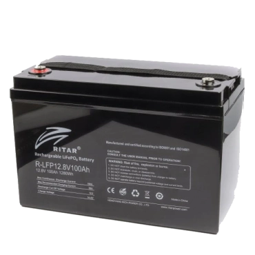 Ritar R-LFP12.8V100AH Аккумуляторная батарея с bluetooth