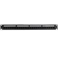 UTP CAT5e 24 порта 1U 19" Патч-панель з організатором фото 1