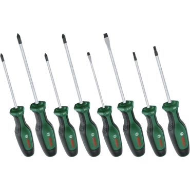Bosch (1600A02BX8) PH/PZ/SL/Torx 8 шт Набор отверток