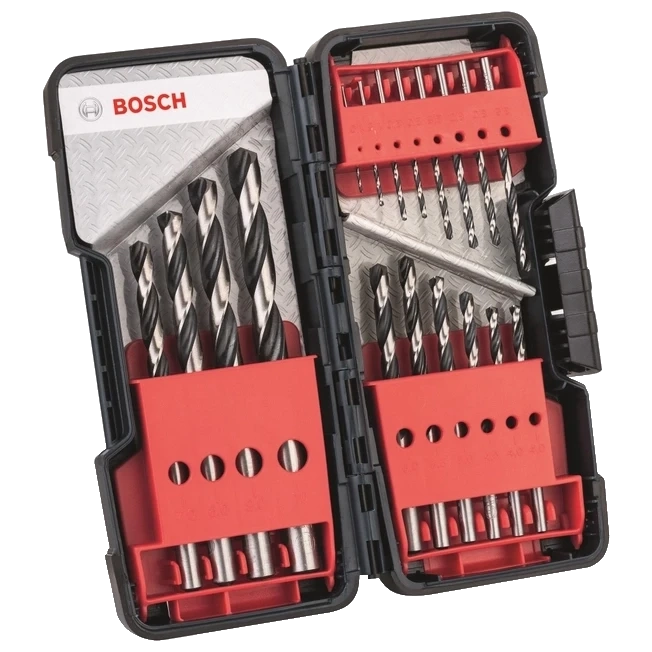 Bosch HSS PointTeQ 18 штук (2608577350) Набір свердел для металу фото 1