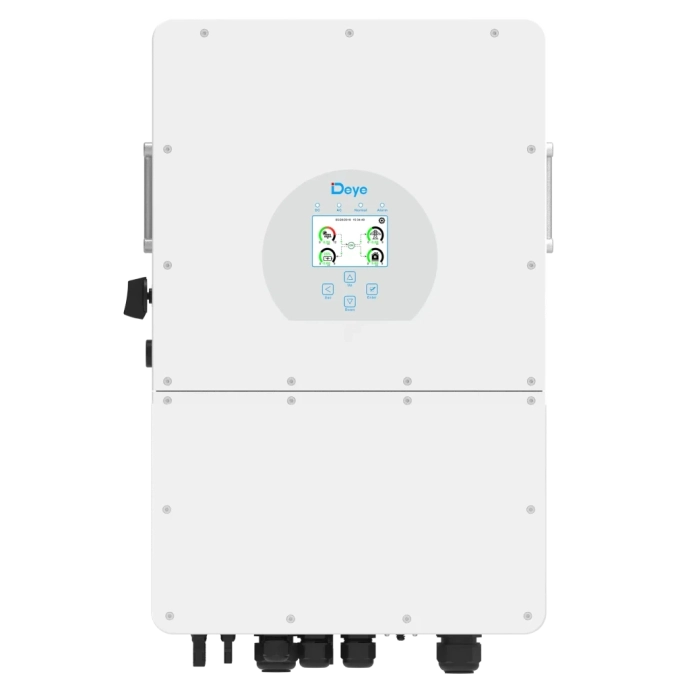 Deye SUN-25K-SG01HP3-EU-AM2 високовольтний трифазний чиста синусоїда Інвертор фото 1