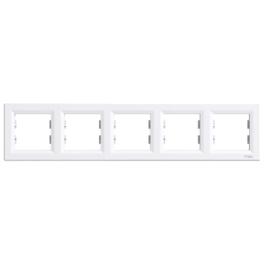 Schneider Electric ASFORA EPH5800521 Рамка 5-місна горизонтальна біла