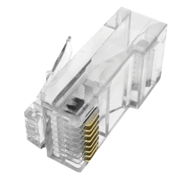 Merlion RJ-45 8P8C UTP Cat-5 Q100 Brown Конектор (100 шт/уп.)