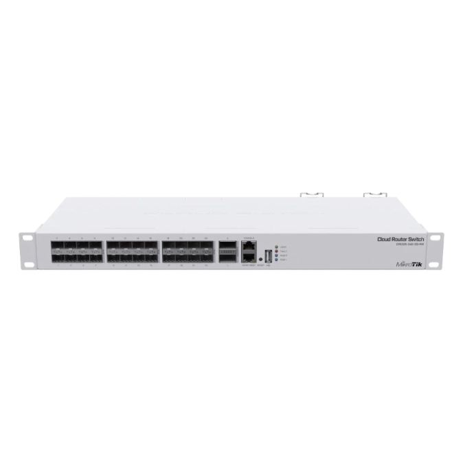 MikroTik CRS326-24S+2Q+RM Комутатор 24 порти керований фото 1