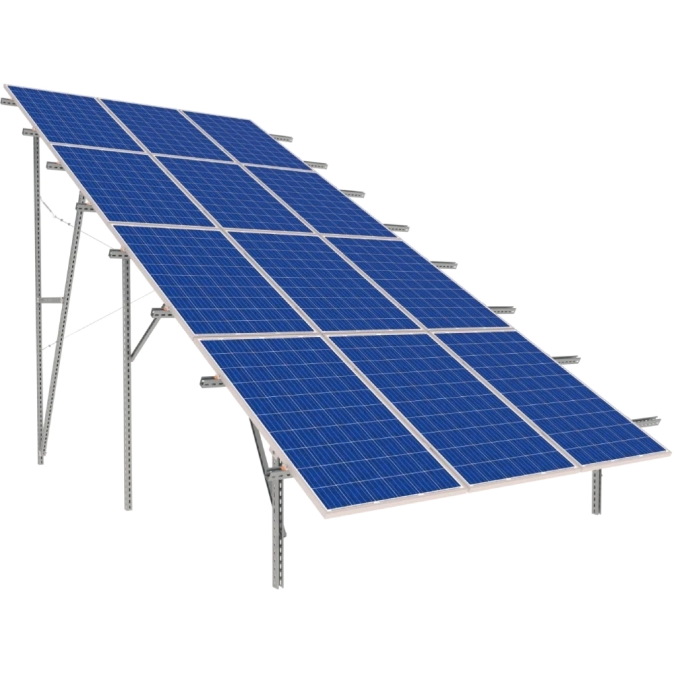 Kripter Domino V3-4 L6200 Кріплення наземної оцинкованої стійки у зборі фото 1