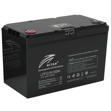 Ritar LFP12.8V100AHG24 Акумуляторна батарея з bluetooth
