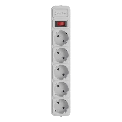 Gembird SPG5-X-6G Мережевий фільтр для ДБЖ (UPS) 1.8 м кабель 5 розеток фото 1