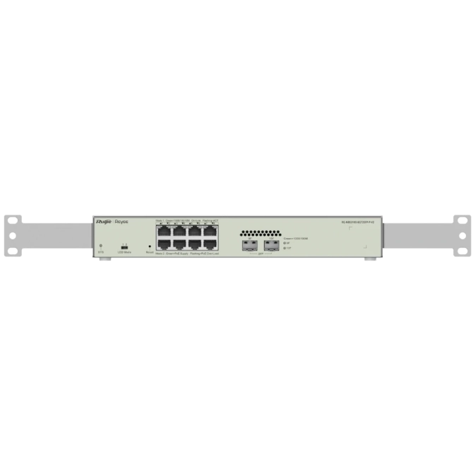 Ruijie Reyee RG-NBS3100-8GT2SFP-P V2 POE L2 Комутатор 10 портів керований фото 1