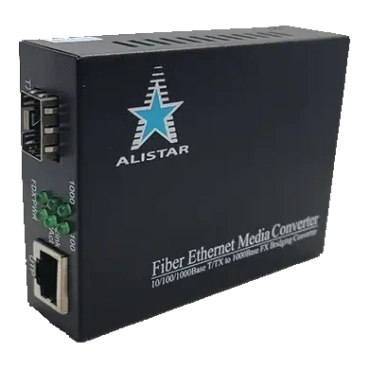 ALISTAR X1S 1G 10/100/1000BASE-T RJ-45 - SFP Slot 1000Base-SX/LX External Power Supply Медиаконвертор