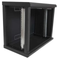 EServer 9U 600х500х503 скло, чорна Шафа фото 2