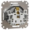 Schneider Electric Sedna Design & Elements SDD113022 з заземленням та шторками Розетка фото 2