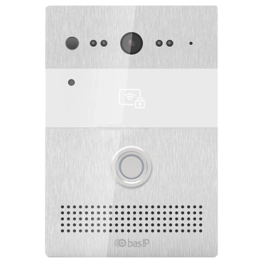 BAS-IP AV-07B (silver) Вызывная панель