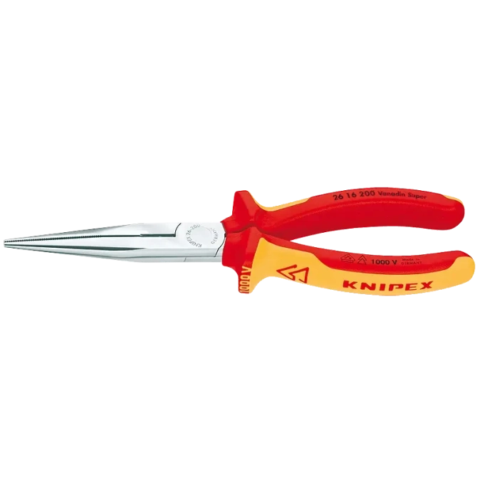 KNIPEX 26 16 200 Плоские круглогубцы