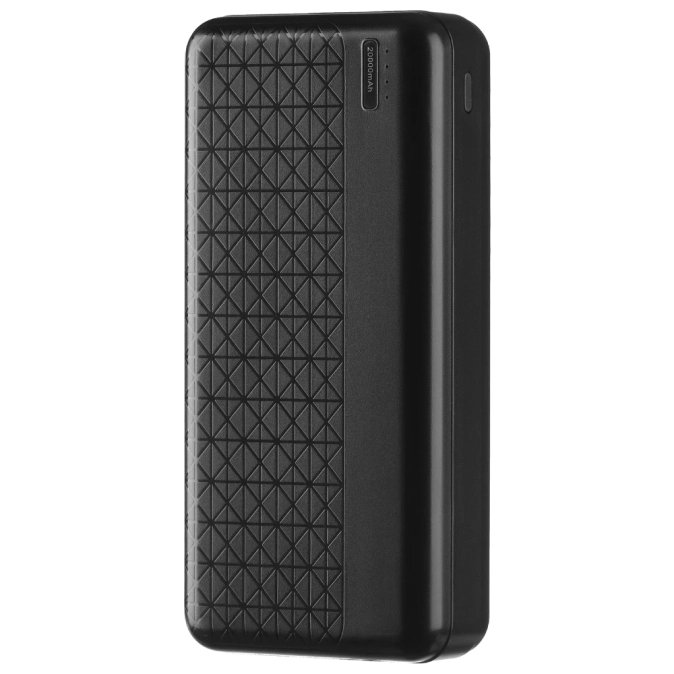 2E 20000mAh Geometry PD+QC 3.0 18W black Повербанк фото 1