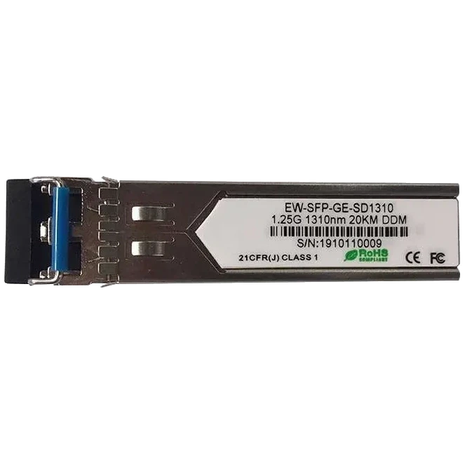 Ewind EW-SFP-GE-SD1310 155M, Single-mode Dual Fiber, 1310nm, 20km, LC connector Модуль SFP