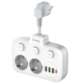 СolorWay CW-CHE24PDW 2x220V/3xUSB-A/1xUSB-C Мережевий фільтр фото 1