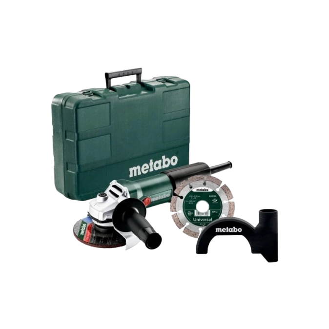 Metabo WEV 850-125 Set (603611510) Болгарка фото 1