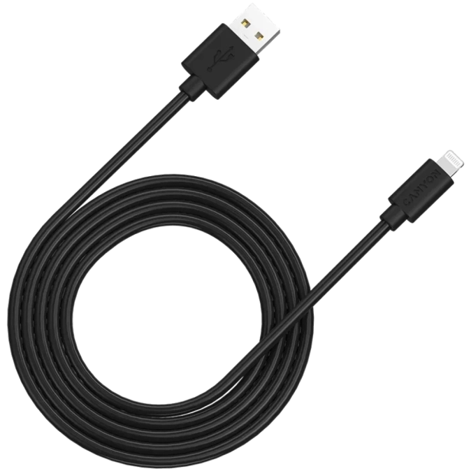 CANYON MFI-12 Кабель Type-C - Lightning 2м фото 1