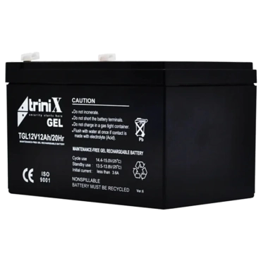 TRINIX GEL 12V 12Ah Аккумуляторная батарея