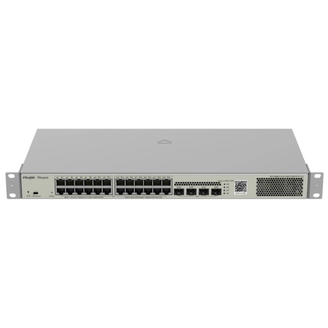 Ruijie RG-NBS3100-24GT4SFP-P-V2 L2 POE Комутатор 24 порти керований фото 1