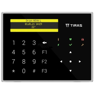 Tiras K-GLCD+(black) Клавіатура