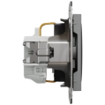 Schneider Electric Asfora EPH2900271 Розетка із заземленням та шторками антрацит фото 2
