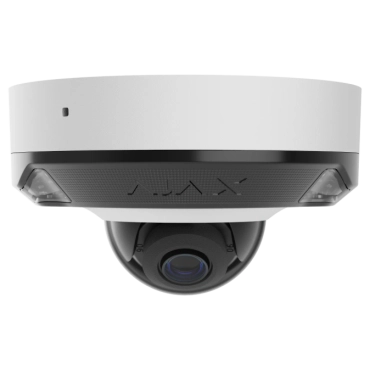 Ajax DomeCam Mini HL (8 Mp/2.8 mm) white IP відеокамера