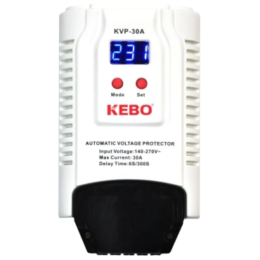 KEBO KVP-30A 2-30A 140-260V Реле напруги на DIN-рейку