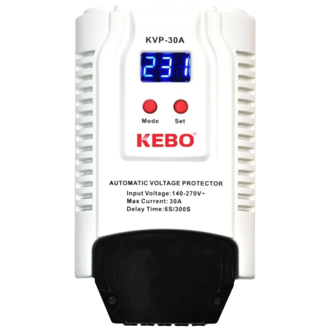 KEBO KVP-30A 2-30A 140-260V Реле напруги на DIN-рейку фото 1