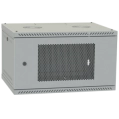 IPCOM 4U 600x350 двері перфорація (сіра) Шафа телекомунікаційна фото 1