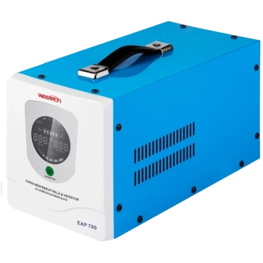 Westech EAP DUAL-1000ВA/700Вт 12В однофазний з правильною синусоїдою Джерело безперебійного живлення