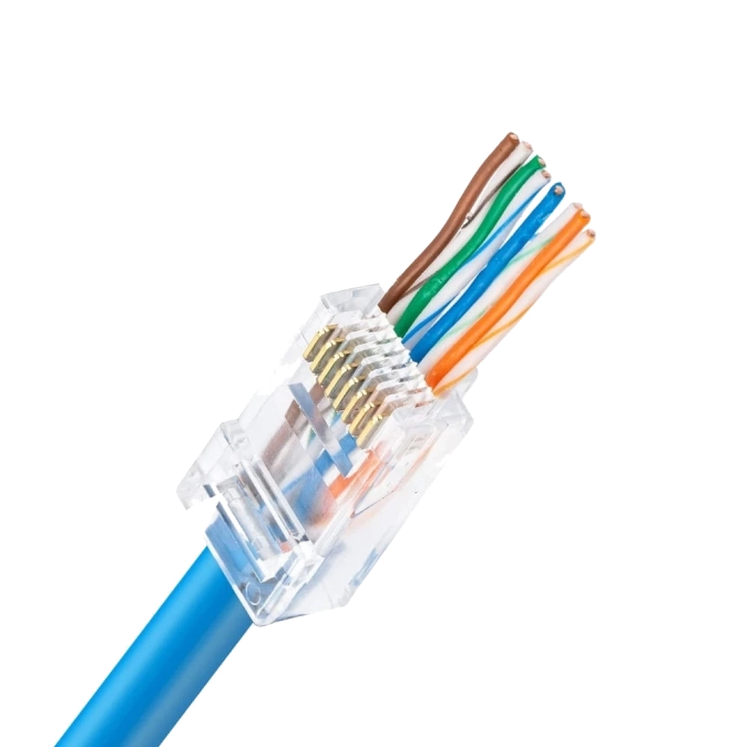 Kingda UTP RJ45 100 шт Конектор фото 1