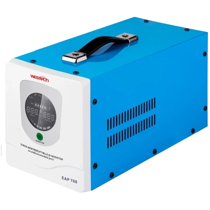 Westech EAP DUAL-1000ВA/700Вт 12В однофазний з правильною синусоїдою Джерело безперебійного живлення фото 1