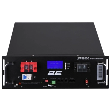 2E LFP48 100А•год 19" LCD 16S Літієва акумуляторна батарея