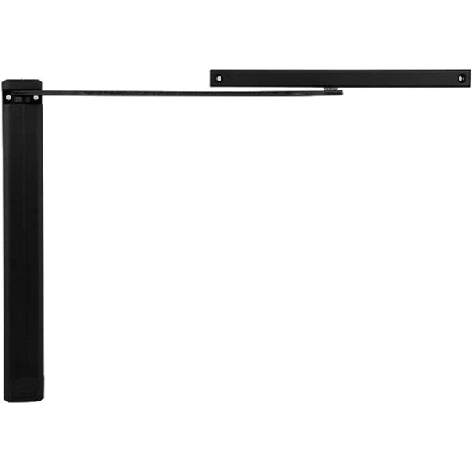 ASSA ABLOY DC630G-L BLACK SLD_ARM EN_6 150кг 1300мм LEFT для хвірток вертикальний Дотягувач накладний фото 1