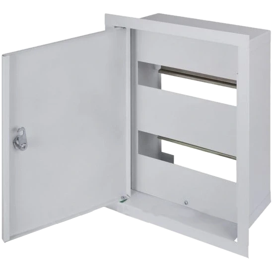 E.NEXT e.mbox.stand.w.24.z Шафа металева, під 24 мод., що вбудовується, з замком фото 1