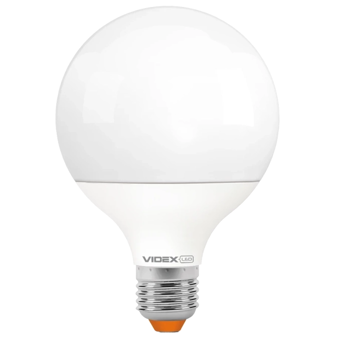VIDEX G95e 15W E27 4100K 220V LED лампа фото 1