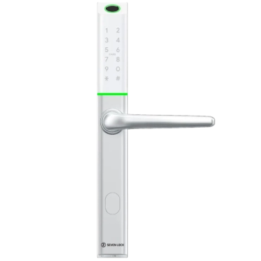 SEVEN LOCK SL-7763BF white Розумний дверний біометричний замок