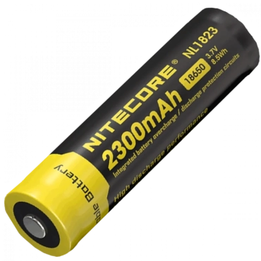 Nitecore NL1823 Аккумулятор Li-Ion 18650 3.7V (2300 мА•ч) защищенный