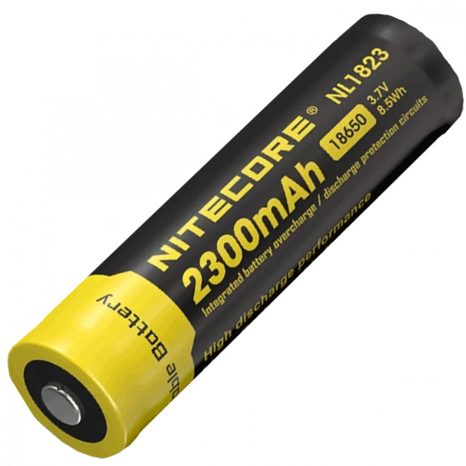 Nitecore NL1823 Акумулятор Li-Ion 18650 3.7V (2300 мА•г) захищений фото 1