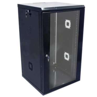 19" 21U 600х600х1040мм акриловое стекло, черная Шкаф