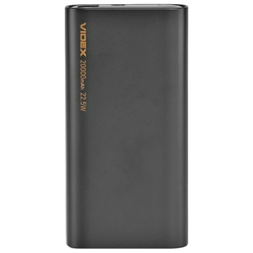 VIDEX VPB-320 22.5W Black 20000mAh Повербанк