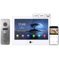 Neolight ALPHA Hybrid + PRIME FHD Silver с уголком Комплект видеодомофона фото 1