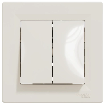 Schneider Electric Asfora EPH0300123 Вимикач двоклавішний самозатискний