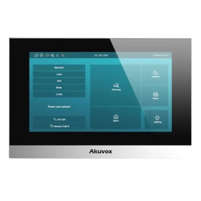 Akuvox C313N silver IP-відеодомофон фото 1