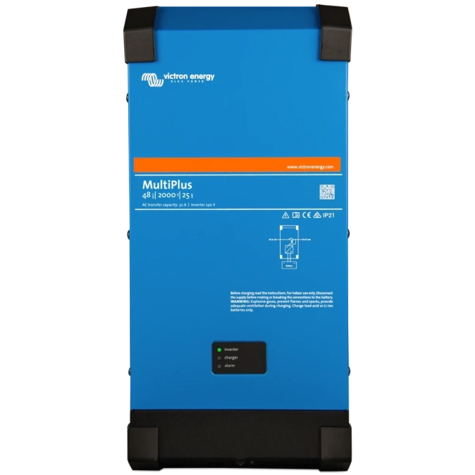 Victron Energy MultiPlus 48/2000/25-32 однофазний чиста синусоїда Інвертор фото 1