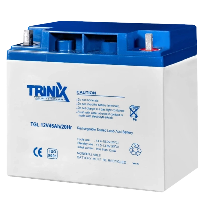 TRINIX GEL 12V 45Ah Акумуляторна батарея фото 1